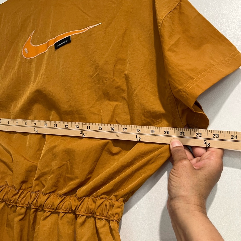 Nike Swooshwear Nylon‎ Desert Ochre/Orange Dress Sz. M NWT - Picture 10 of 13